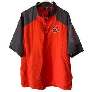 HOLLOWAY Raider Short Sleeve Pullover Featuring Tampa Bay Buccaneers Logo Large